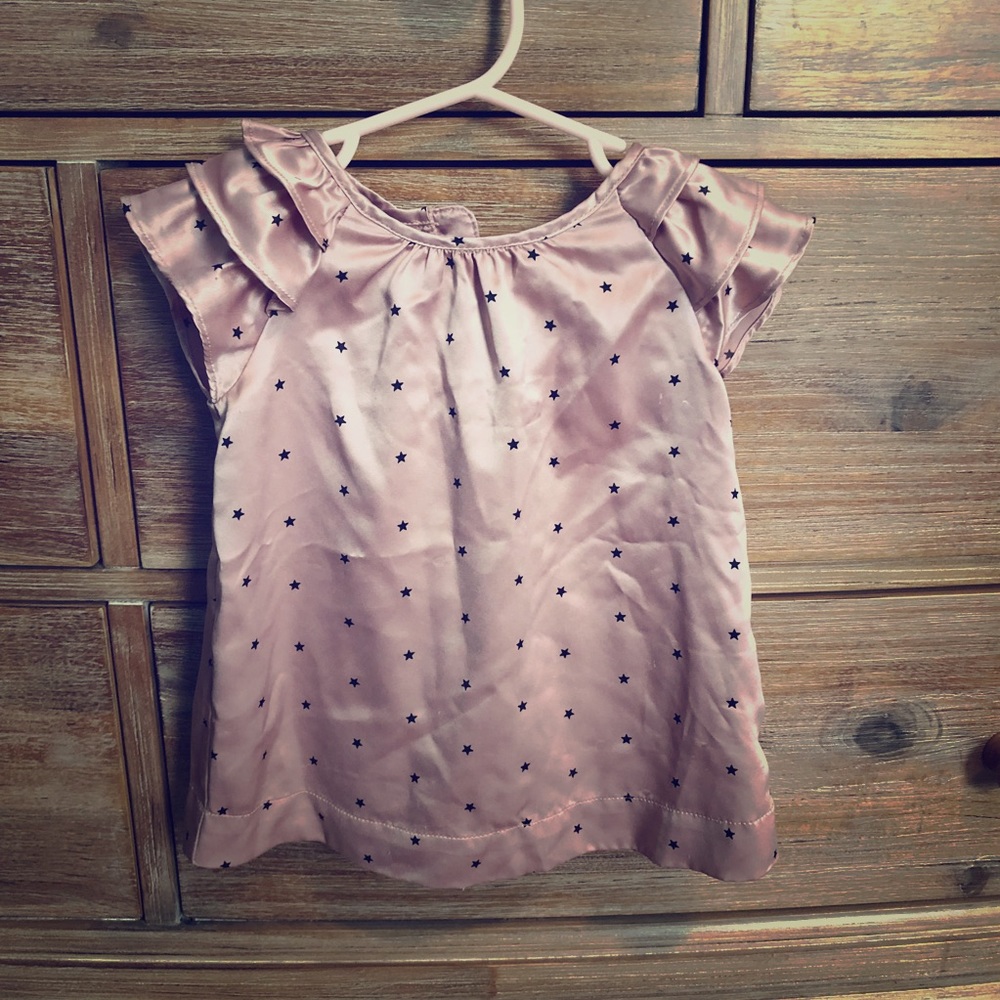 Baby Gap Silky Stars Blouse